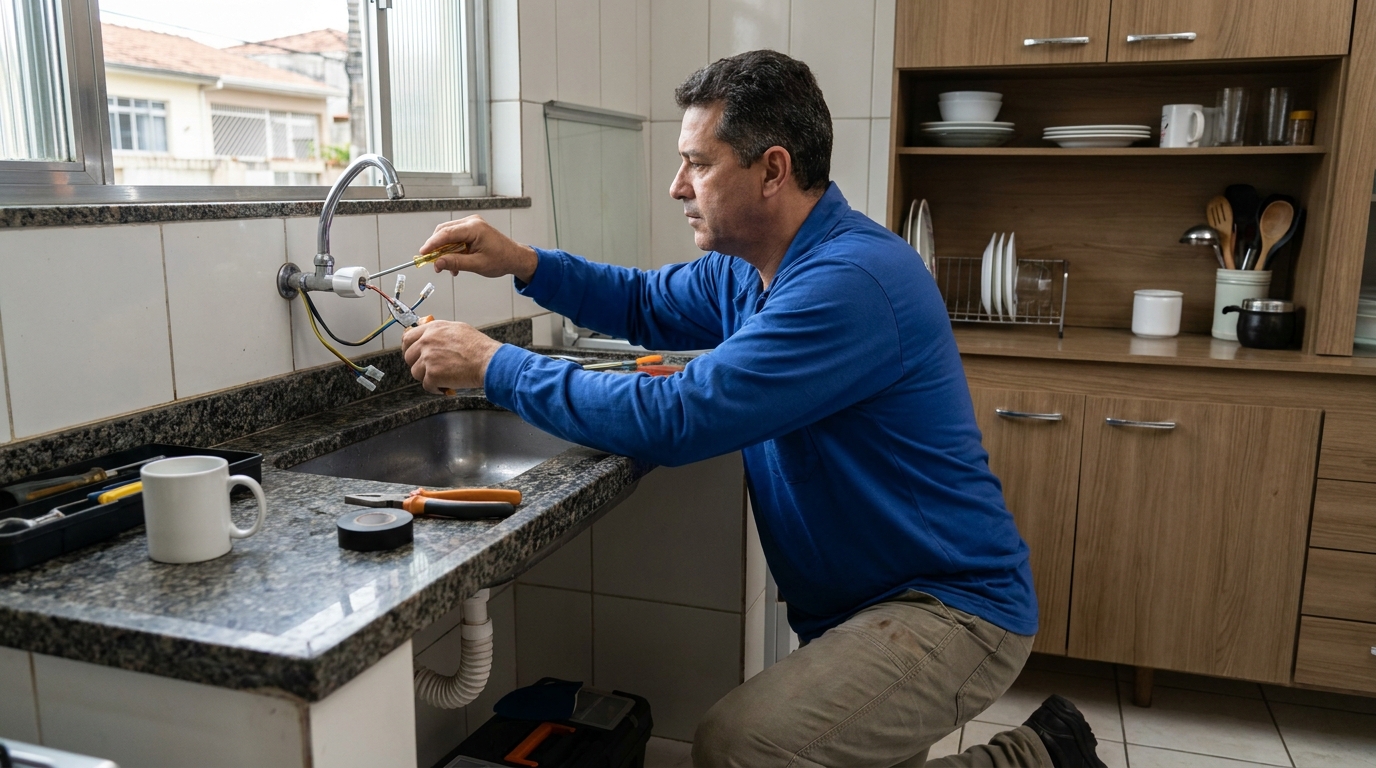 Reparo em Torneira Elétrica em Cotia‑SP